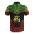 Norfolk Island Polo Shirt Coat Of Arms Polynesian Chief Tattoo Reggae Version - Polynesian Pride