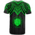 Northern Mariana Islands T Shirt Polynesian Armor Style Green - Polynesian Pride