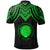 Northern Mariana Islands Custom Polo Shirt Polynesian Armor Style Green - Polynesian Pride