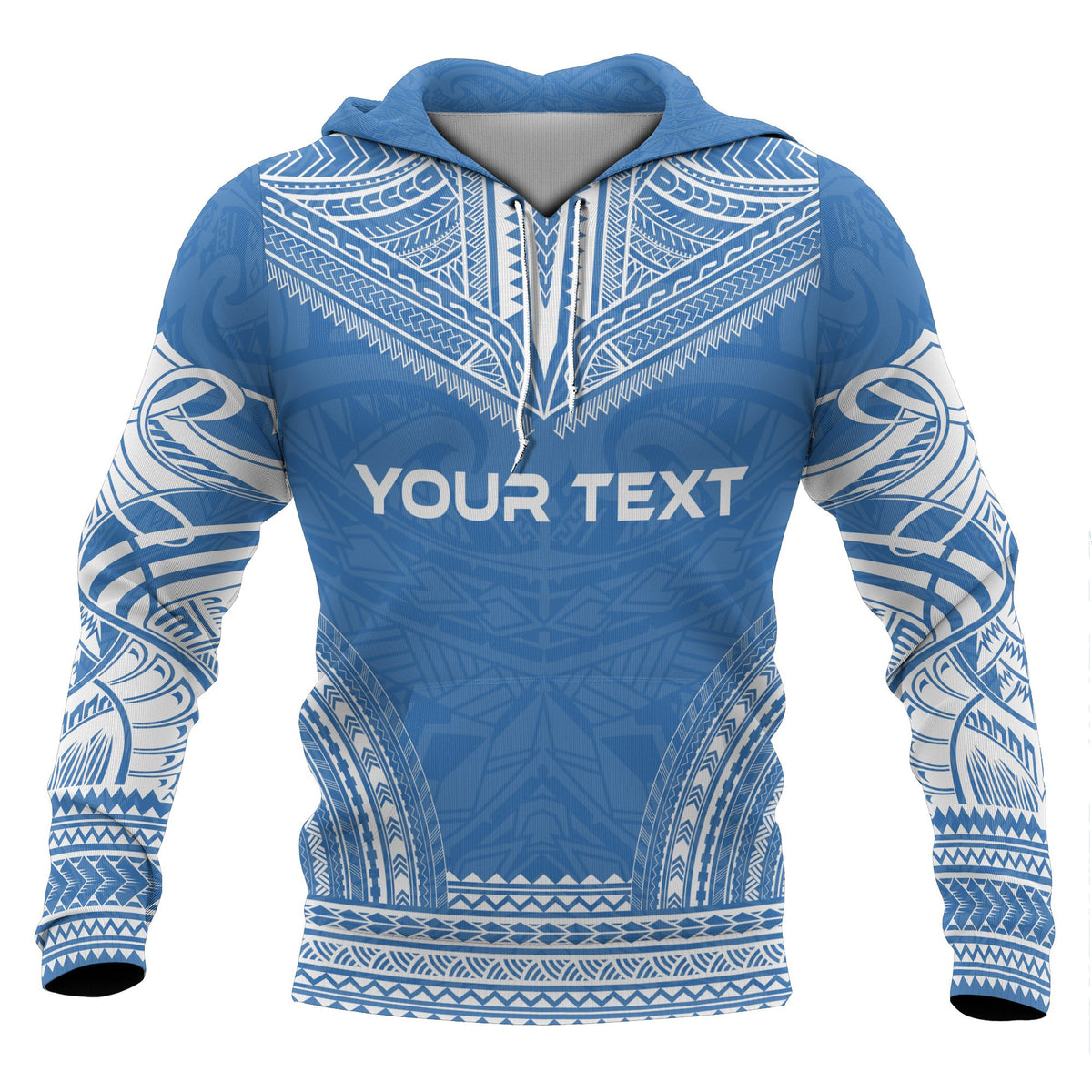 Northern Mariana Island Polynesian Chief Custom Hoodie Flag Version - Polynesian Pride