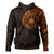 Philippines Polynesian Tattoo Style Hoodie Multicolor Pullover Hoodie Orange - Polynesian Pride