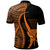 Hawaii T Shirt Orange Polynesian Tentacle Tribal Pattern - Polynesian Pride