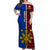 Philippines Matching Dress and Hawaiian Shirt Pilipinas Sun Mix Polynesian Pattern LT14 - Polynesian Pride