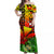 Custom Hawaii Flowers Dress and Hawaiian Shirt Color Tribal Pattern Hawaiian LT13 - Polynesian Pride