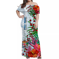 Custom Polynesian Matching Hawaiian Shirt and Dress Proud Fijian Tapa mix Tagimoucia Flowers LT13 - Polynesian Pride