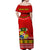 Custom Christmas Tonga Matching Dress and Hawaiian Shirt Tongan Ngatu Kilisimasi Fiefia LT14 - Polynesian Pride