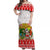Hawaii Christmas Matching Dress and Hawaiian Shirt Santa Claus Mele Kalikimaka with Polynesian Kanaka LT14 - Polynesian Pride