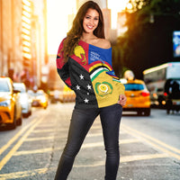 Torba PNG Day Off Shoulder Sweater 2022 Simple Polynesia LT13 - Polynesian Pride