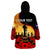 (Custom Personalised) New Zealand Anzac Wearable Blanket Hoodie Maori Camouflage Mix Poppies We Will Remember Them LT14 - Polynesian Pride