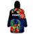 Pohnpei State Wearable Blanket Hoodie FSM Hibiscus Flowers Mix Polynesian LT14 - Polynesian Pride