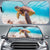 Ocean Picture Car Sun Shade AH Auto Sun Shade Universal Fit White - Polynesian Pride