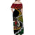 Vanuatu Independence Day 42nd Anniversary Off Shoulder Long Dress LT6 - Polynesian Pride