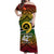 Custom Matching Hawaiian Shirt and Dress Vanuatu Independence Day 42nd Anniversary LT6 - Polynesian Pride