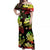 Hawaii Summer Colorful Matching Dress and Hawaiian Shirt Reggage LT6 - Polynesian Pride