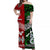 Polynesian Matching Hawaiian Shirt and Dress New Zealand Tonga Together Green LT8 - Polynesian Pride