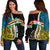 (Custom Personalised) Vanuatu Torba Province Off Shoulder Sweater Torba Flag Polynesian Pattern LT7 - Polynesian Pride