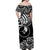 FSM Yap Off Shoulder Long Dress Unique Vibes - Black LT8 - Polynesian Pride