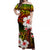 Hawaii Turtle Off Shoulder Long Dress Style No.2 LT6 Long Dress Art - Polynesian Pride