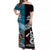 Polynesian Matching Hawaiian Shirt and Dress New Zealand Fiji Together Red LT8 - Polynesian Pride