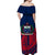 Samoa Off Shoulder Long Dress No.1 LT6 - Polynesian Pride