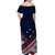 Samoa Off Shoulder Long Dress No.2 LT6 - Polynesian Pride