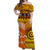 Tonga Tailulu College And Tonga High School Off Shoulder Long Dress Together Unique Style LT8 - Polynesian Pride