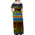 Vanuatu Tafea Off Shoulder Long Dress Polynesian LT6 - Polynesian Pride