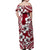 Polynesian Hibiscus Matching Hawaiian Shirt and Dress Fiji Patterns Red LT6 - Polynesian Pride