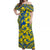 Polynesian Hibiscus Matching Hawaiian Shirt and Dress Fiji Patterns Yellow LT6 - Polynesian Pride