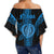 Nihoa Island Polynesian Off Shoulder Waist Wrap Top - Comely Style - AH - Polynesian Pride