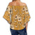 Hawaii Hummingbird Hibiscus Polynesian Off Shoulder Waist Wrap Top - Sam Style - AH - Polynesian Pride