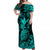Hawaii Pineapple Polynesian Matching Dress and Hawaiian Shirt Matching Couples Outfit Unique Style Turquoise LT8 No Shirt Turquoise - Polynesian Pride