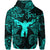 Custom Ophiuchus Zodiac Polynesian Hoodie Unique Style Turquoise LT8 - Polynesian Pride