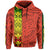 Polynesian Kanaka Flag Kanaka Maoli Hawaii Hoodie Orange - Polynesian Pride