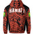 Polynesian Kanaka Maoli Hawaii Hoodie Orange Gel Style - Polynesian Pride