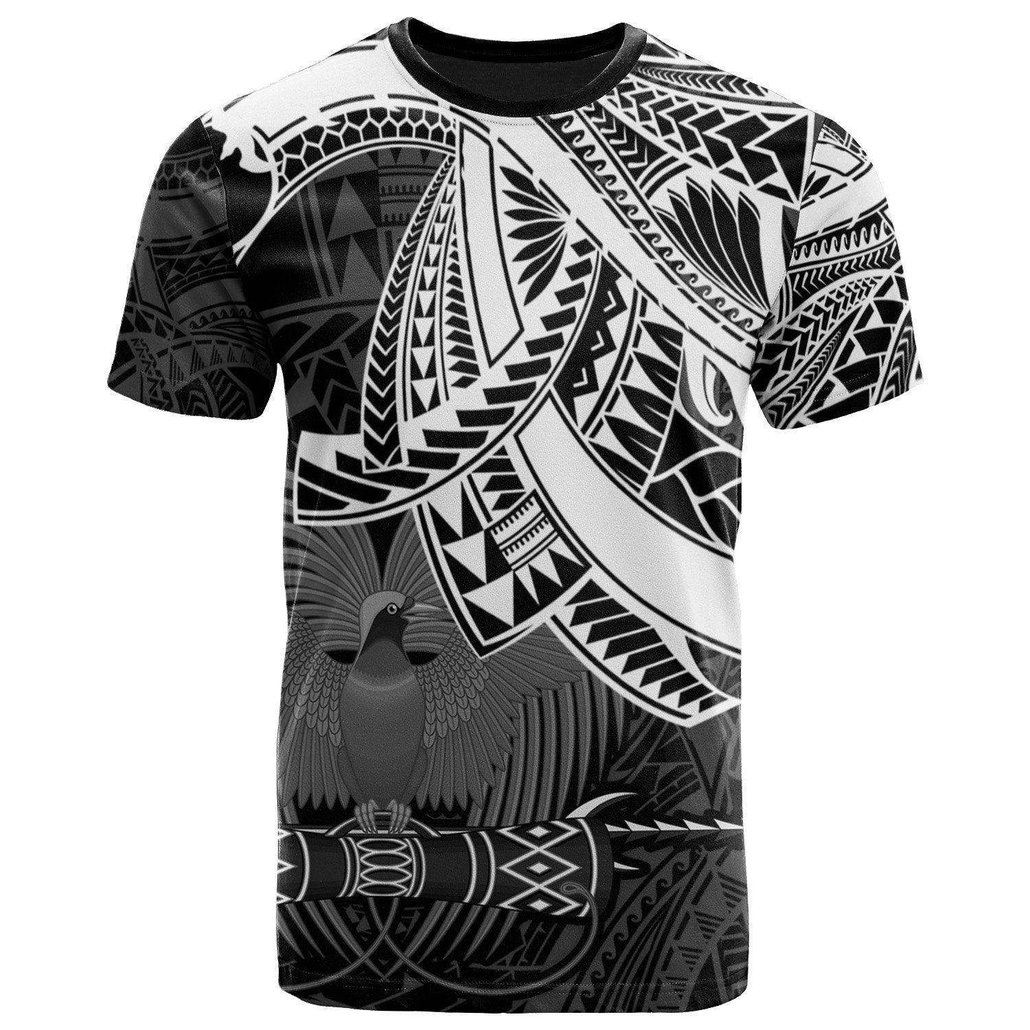 Papua New Guinea T Shirt Life Style Unisex Black - Polynesian Pride