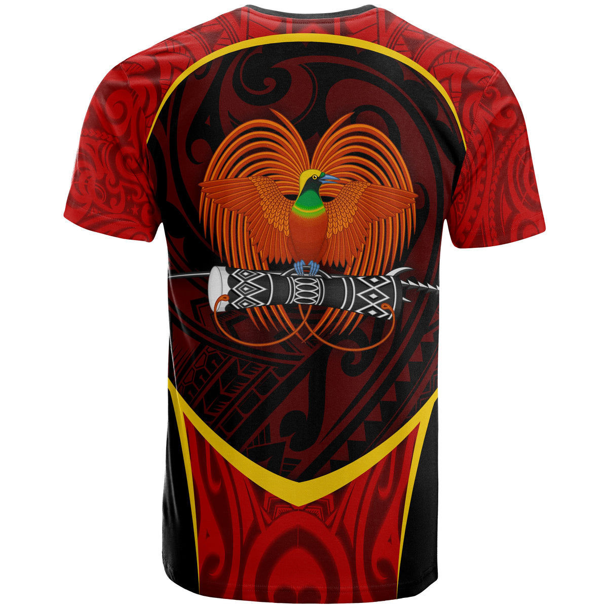 Papua New Giunea T Shirt Sport Style - Polynesian Pride