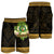 Pohnpei Men's Shorts - Polynesian Gold Patterns Collection - Polynesian Pride