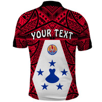 Custom Austral Islands Polo Shirt Polynesian Pattern French Polynesia LT13 - Polynesian Pride