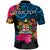 Custom Fiji Polo Shirt Alluring Polynesia and Tropical Flowers LT13 - Polynesian Pride