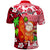 Custom Mele Kalikimaka Polo Shirt Christmas Hawaii with Santa Claus LT13 - Polynesian Pride