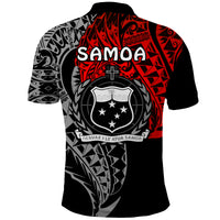 Custom Siva Samoa Polo Shirt Samoan Dance Mix Red Polynesian LT13 - Polynesian Pride