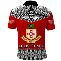 Kolisi Tonga Polo Shirt College Atele Mate Maa Tonga LT13 - Polynesian Pride