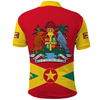 Custom Grenada Polo Shirt Keep Calm and Love Grenada LT13 - Polynesian Pride