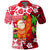 Custom Mele Kalikimaka Polo Shirt Christmas Hawaii with Santa Claus LT13 - Polynesian Pride