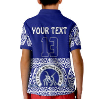 (Custom Personalised) TOLOA Polo Shirt KID Tupou College Tonga Pattern LT13 - Polynesian Pride