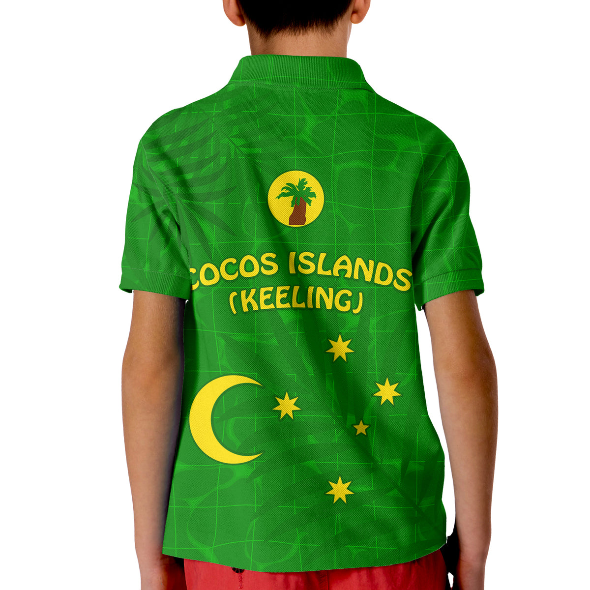 (Custom Personalised) Cocos (Keeling) Islands Polo Shirt KID Proud Flag Unique LT13 - Polynesian Pride