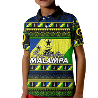 Malampa Province Polo Shirt KID Of Vanuatu Christmas LT6 Unisex Yellow - Polynesian Pride