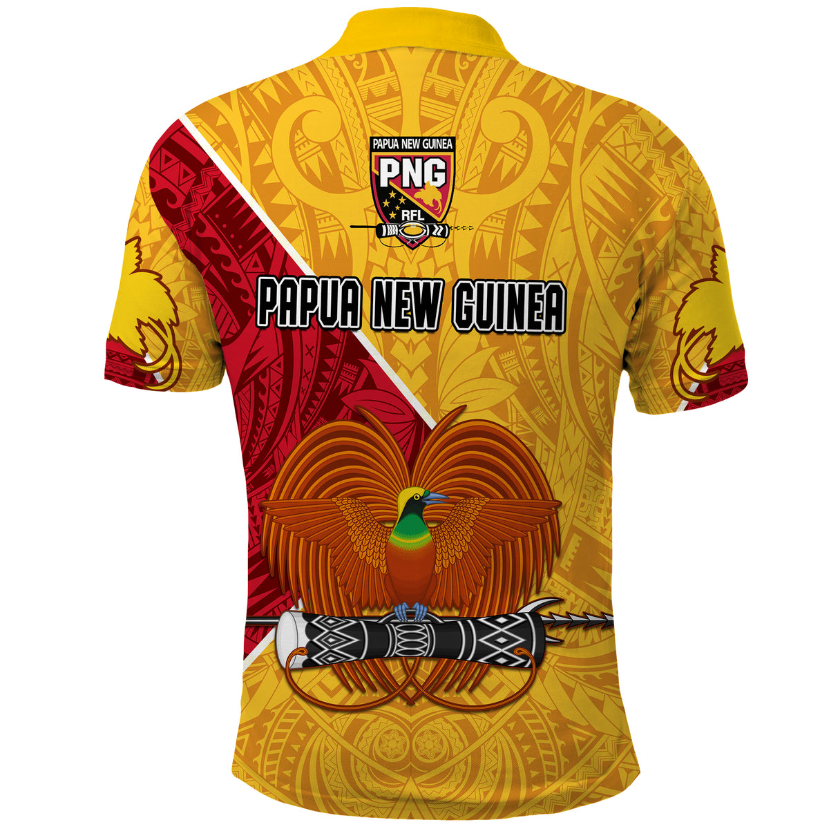 The Kumuls PNG Polo Shirt KID Papua New Guinea Polynesian Dynamic Style LT14 - Polynesian Pride