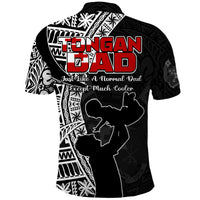 Custom Tonga Polo Shirt Happy Tongan Fathers Day LT13 - Polynesian Pride